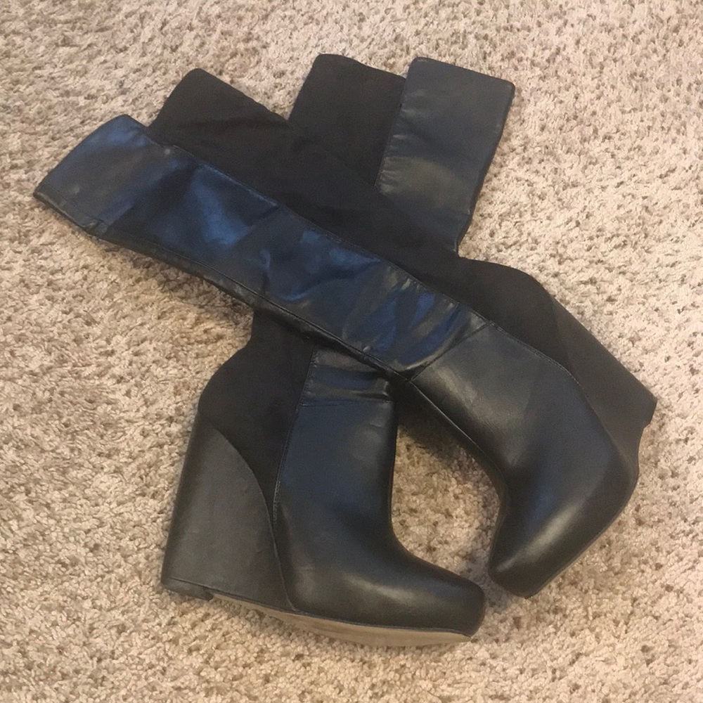 Boots by JustFab only worn twice.